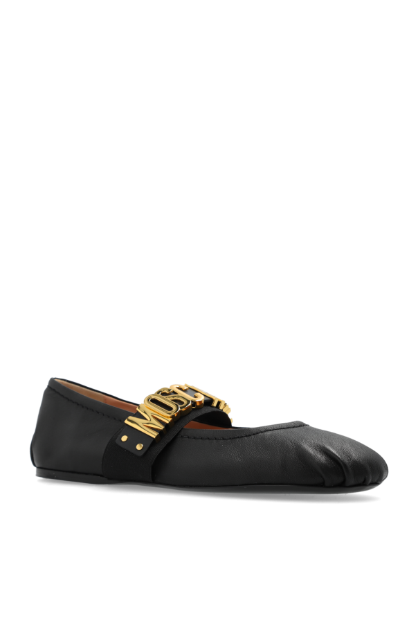 フラットシューズ MOSCHINO COUTURE Woman Ballet flats Brown MA11010C1MMA0 307 Moschino US | Women's luxury flats and ballerina shoes